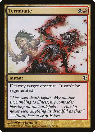 Terminate - arc Spoiler