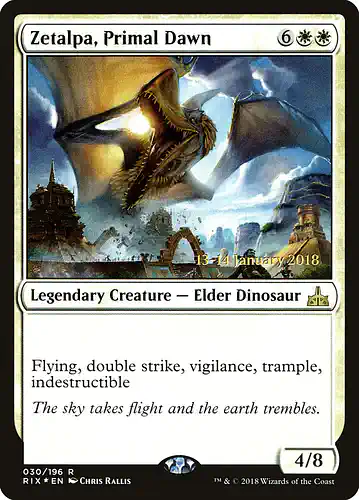 Zetalpa, Primal Dawn - rix Spoiler