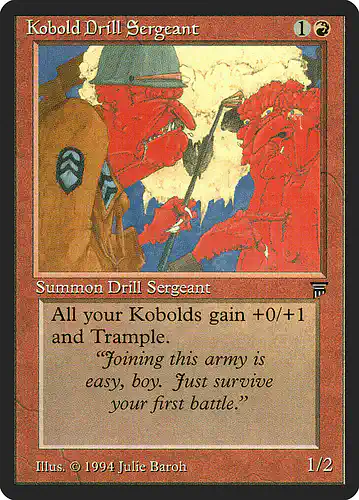 Kobold Drill Sergeant - leg Spoiler