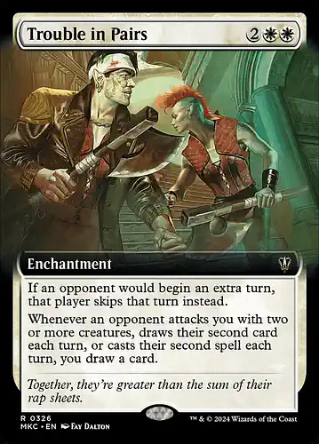 Trouble in Pairs - mkc Spoiler