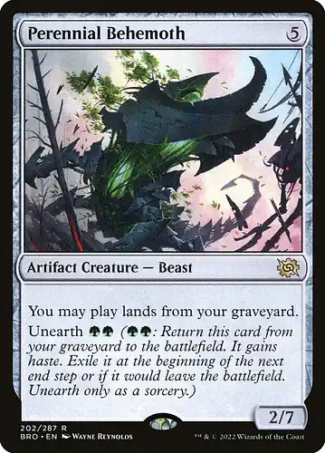 Perennial Behemoth - bro Spoiler