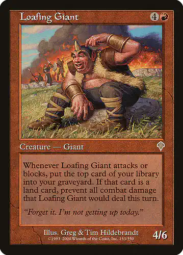 Loafing Giant - inv Spoiler
