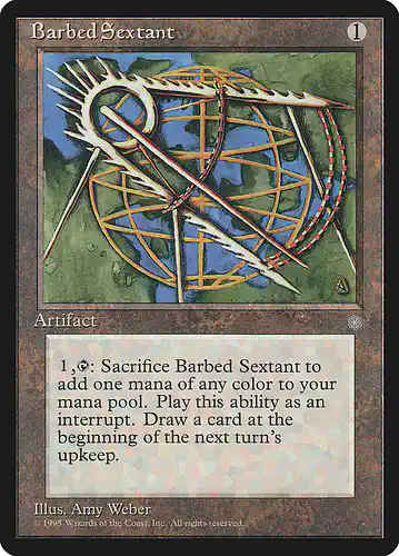 Barbed Sextant - ice Spoiler