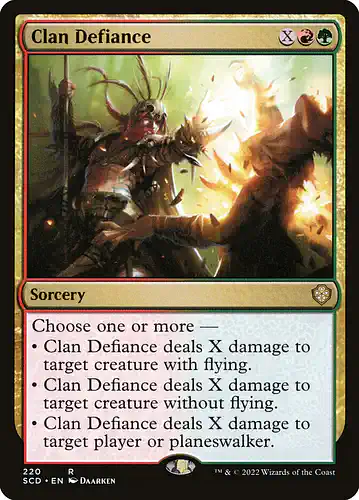 Clan Defiance - scd Spoiler