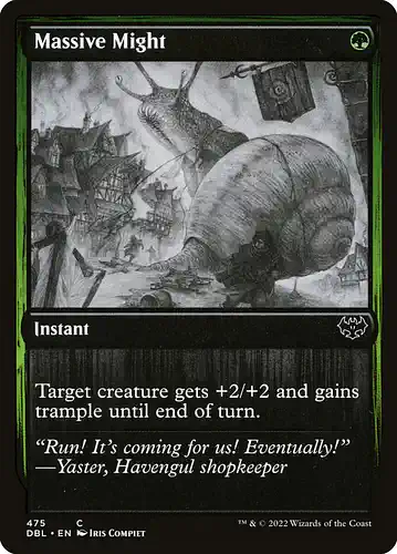Massive Might - dbl Spoiler