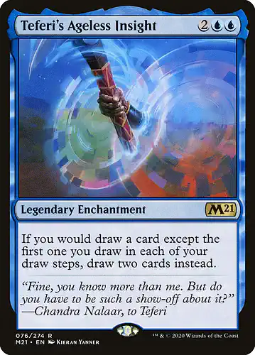 Teferi's Ageless Insight - m21 Spoiler