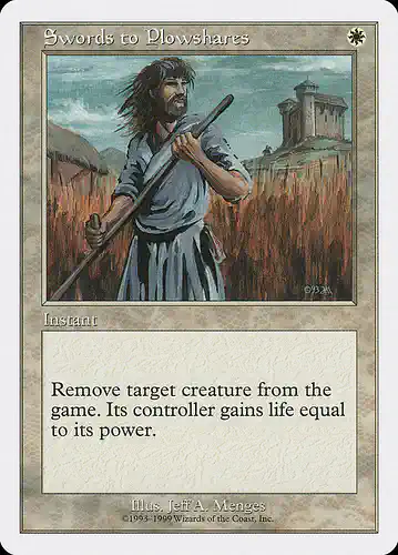 Swords to Plowshares - brb Spoiler