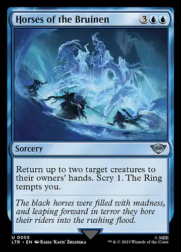 Horses of the Bruinen - ltr Spoiler
