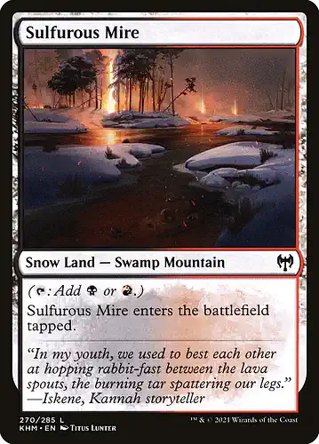 Sulfurous Mire - khm Spoiler