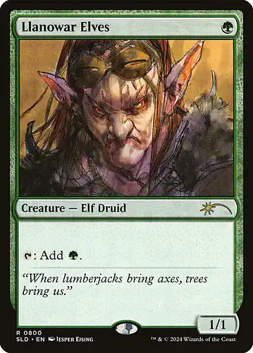 Llanowar Elves - sld Spoiler