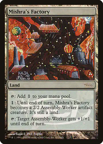 Mishra's Factory - g05 Spoiler