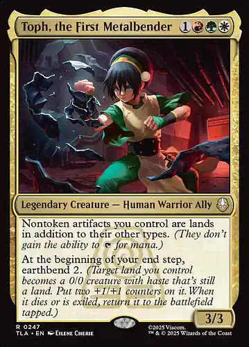 Toph, the First Metalbender - tla Spoiler