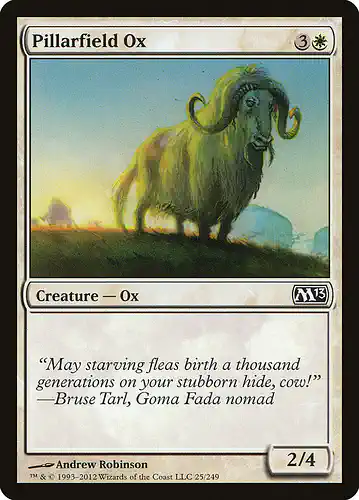 Pillarfield Ox - m13 Spoiler