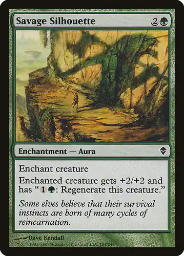 Savage Silhouette - zen Spoiler