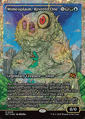 Mimeoplasm, Revered One - dft Spoiler