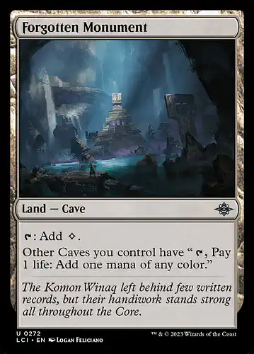 Forgotten Monument - lci Spoiler