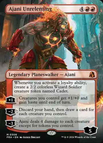 Ajani Unrelenting - frc Spoiler