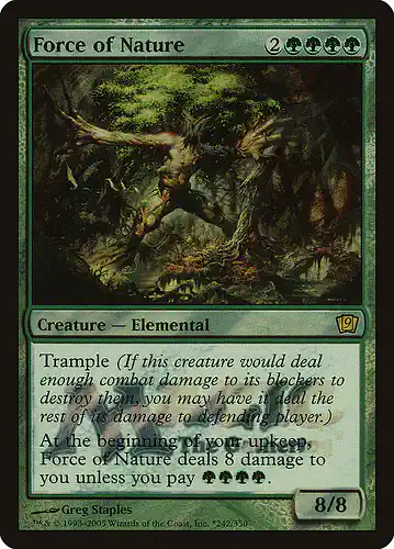 Force of Nature - 9ed Spoiler