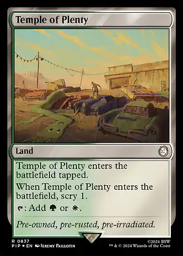 Temple of Plenty - pip Spoiler