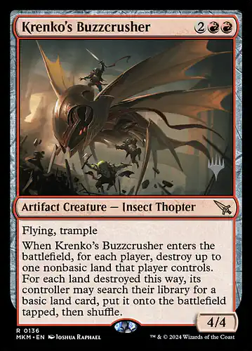 Krenko's Buzzcrusher - mkm Spoiler