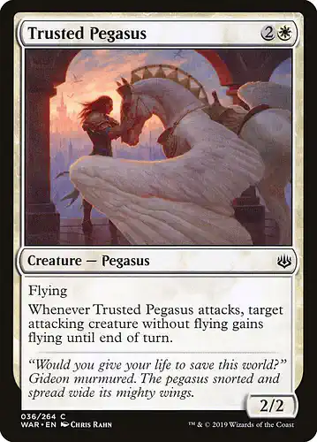 Trusted Pegasus - war Spoiler
