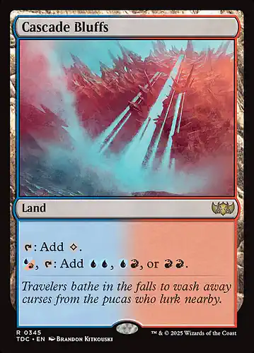 Cascade Bluffs - tdc Spoiler