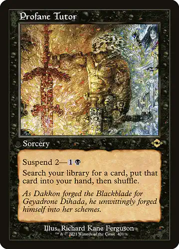 Profane Tutor - mh2 Spoiler
