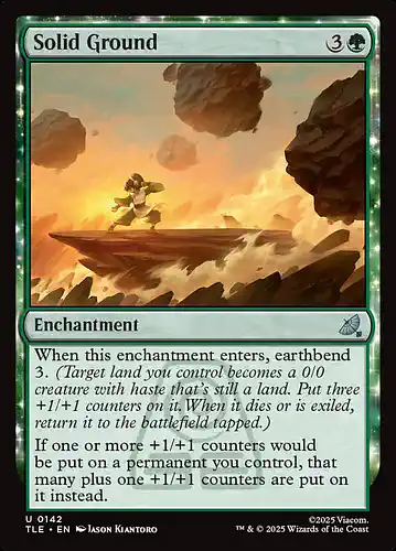 Solid Ground - tle Spoiler
