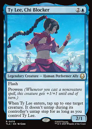 Ty Lee, Chi Blocker - tla Spoiler