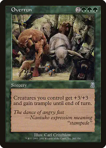 Overrun - ody Spoiler