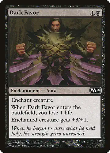 Dark Favor - m14 Spoiler