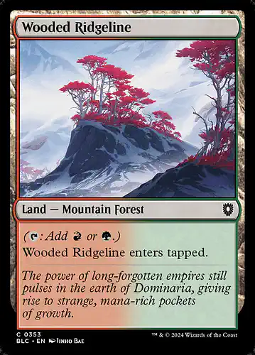 Wooded Ridgeline - blc Spoiler