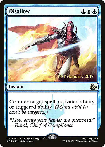 Disallow - aer Spoiler