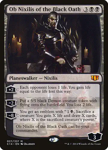 Ob Nixilis of the Black Oath - c14 Spoiler