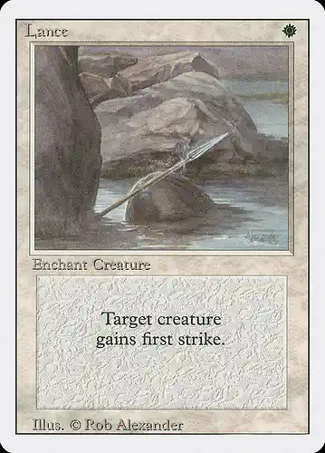 Lance - 3ed Spoiler
