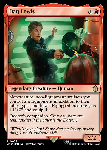 Dan Lewis - who Spoiler