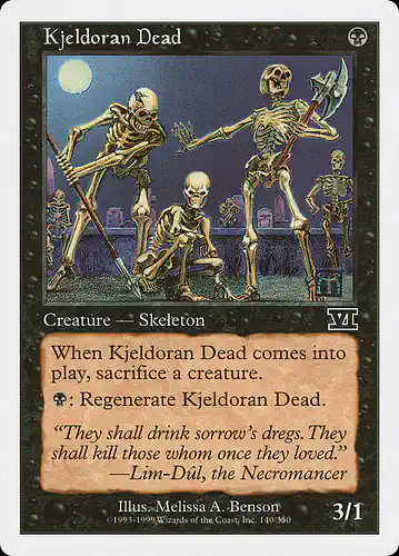 Kjeldoran Dead - 6ed Spoiler