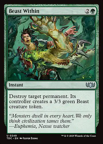 Beast Within - tdc Spoiler
