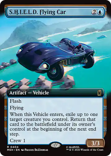 S.H.I.E.L.D. Flying Car - msh Spoiler