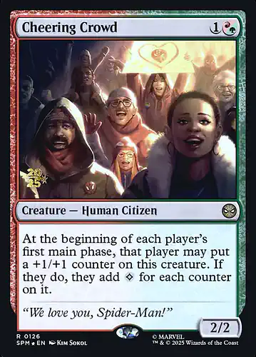 Cheering Crowd - spm Spoiler