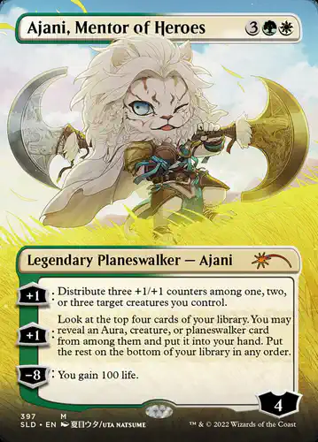 Ajani, Mentor of Heroes - sld Spoiler