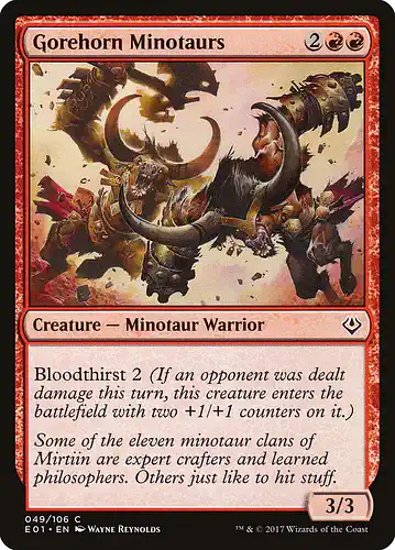Gorehorn Minotaurs - e01 Spoiler