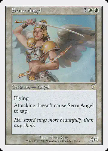 Serra Angel - 7ed Spoiler
