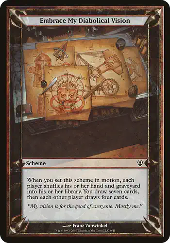 Embrace My Diabolical Vision - arc Spoiler