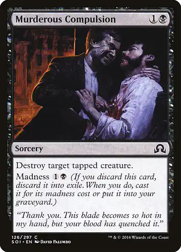 Murderous Compulsion - soi Spoiler