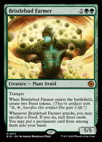 Bristlebud Farmer - big Spoiler
