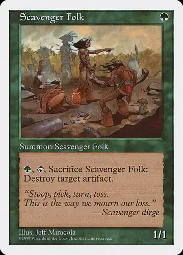 Scavenger Folk - 5ed Spoiler