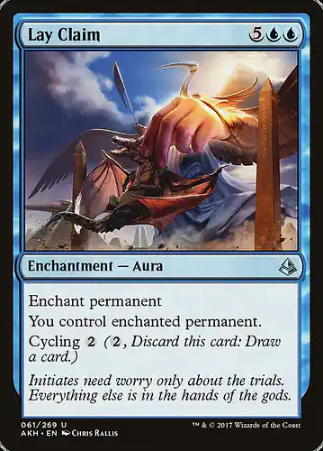 Lay Claim - akh Spoiler