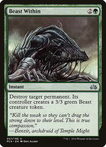 Beast Within - pca Spoiler