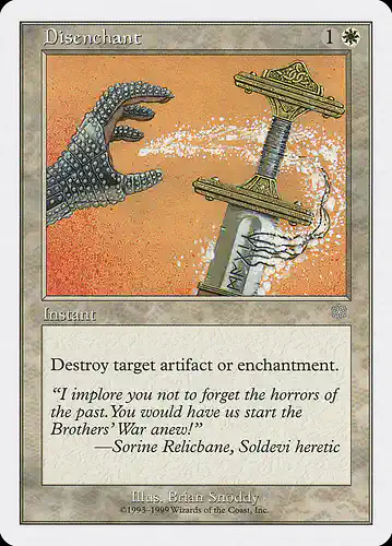 Disenchant - brb Spoiler